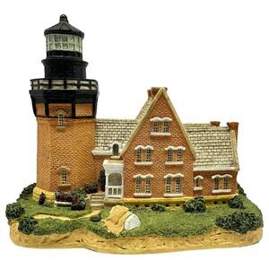 1995 Harbour Lights Lighthouse #403 SE Block Island Rhode Island Numbered D122